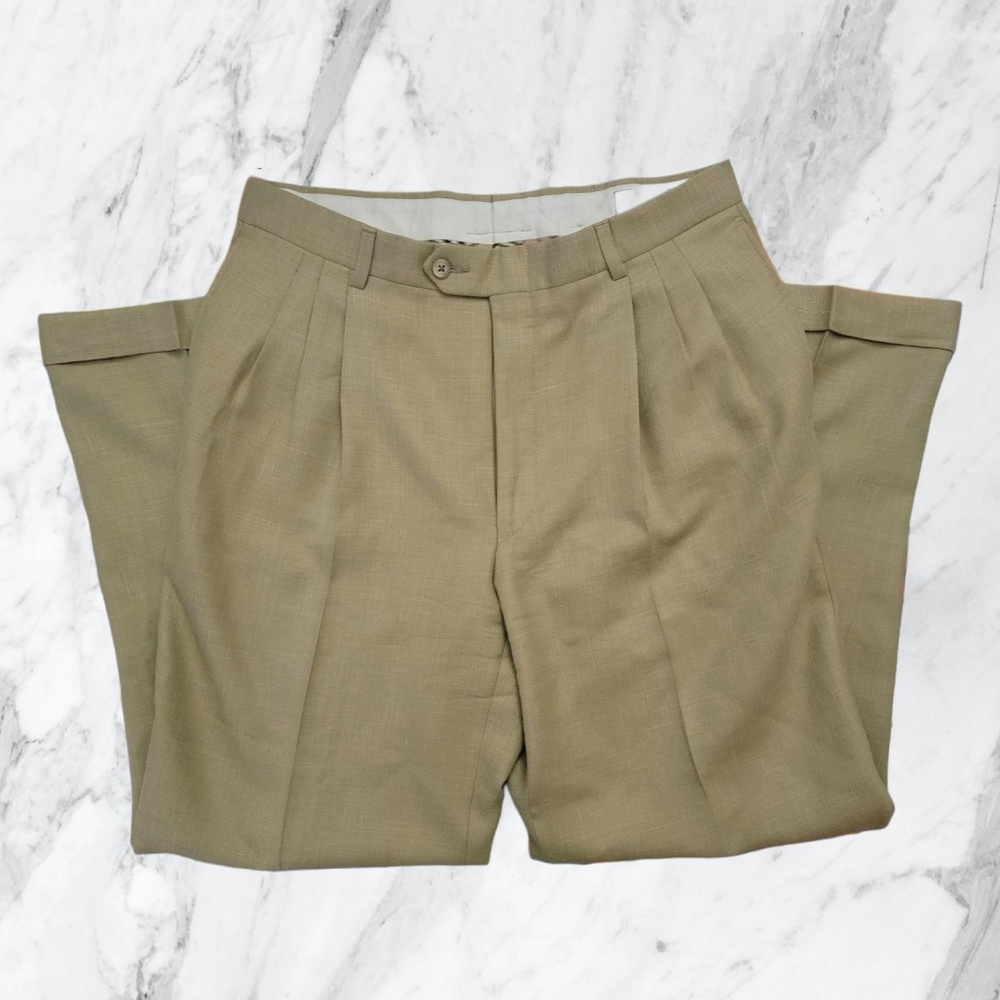 Burberry London Vintage Tan Trousers / 34